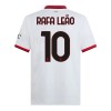 Officiële Voetbalshirt AC Milan Rafael Leao 10 Uit 2024-25 - Heren